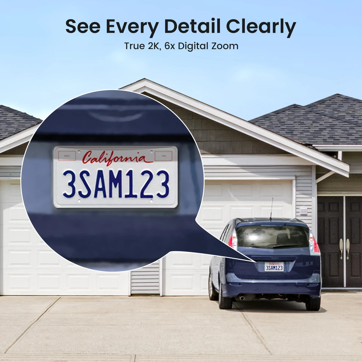 Dekco 3MP WiFi Solar Camera System 2 Cam Kit Outdoor Wireless Home Security Camera Set Color Night Vision 2-Way Audio CCTV Cam